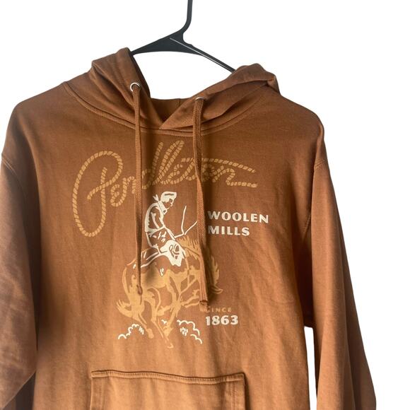Pendleton Women's Size Small Brown Tan Western Horse Cowboy Sweater - Picture 4 of 8